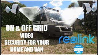 VIDEO SURVEILLANCE FOR YOUR CAMPER WHILST OFF GRID AND FOR YOUR HOME!   LIVE VIEW....ANYWHERE