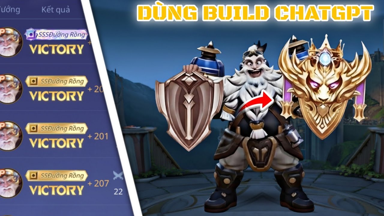 Tôi Dùng Build ChatGPT Cho Moren Leo Từ Đồng Lên Cao Thủ Và Cái Kết...