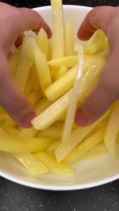 Хрустящий картофель фри без фритюра в духовке. Подробный рецепт в ...