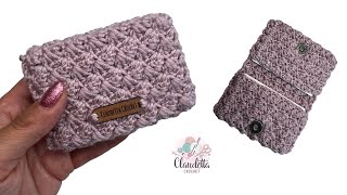 CROCHET CARD Holder Wallet / QUICK AND EASY 😍 by Claudetta Crochet 10,706 views 9 months ago 19 minutes