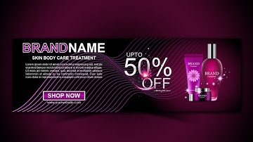 Professional Website Banner Design in CorelDRAW - CorelDRAW Tutorial