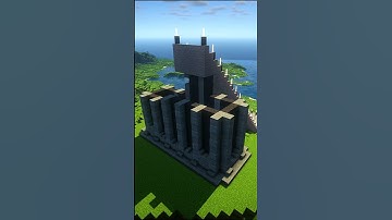 Minecraft | Timelapse Divine Nether Portal #minecraft #minecraftbuild #minecraftbuilding