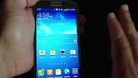 Samsung Galaxy S4 Tip 15: How to speed up the home button