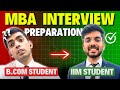 Crack any mba interview learn this unique techique  offline vs online coaching