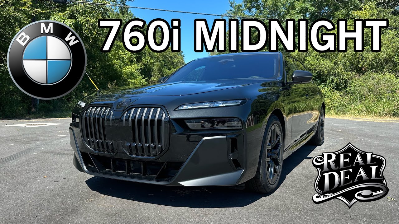 BMW 760i Midnight Performance CUSTOM - YouTube