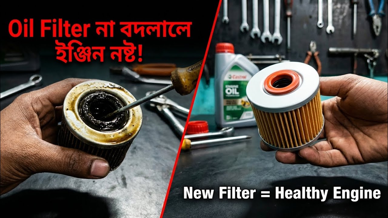 Bike Oil Filter Change | দাম ও সঠিক সময় | Importance of Changing the Oil Filter