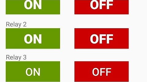 Home automation using arduino and ESP8266. Relay Controlled by mobile and remote.