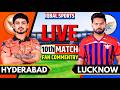 🔴Hyderabad vs Lucknow Live Match, IPL Fan Commentary | SRH vs LSG Live | Live Cricket Match Today