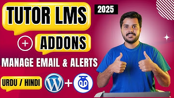 Tutor LMS Notifications Settings Explained | How to Manage Email & Alerts in Tutor LMS Addons