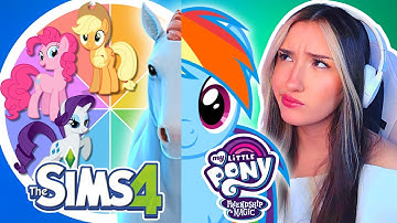 making the my little ponies in the sims 4