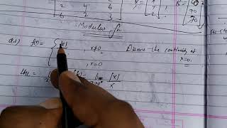 continuity of modulus functions