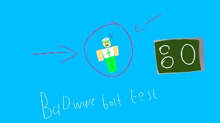 Badware bolt test, stknds by coda da cat. (random sound effect for the crash)