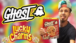 Ghost Energy X Lucky Charms (Cereal) Review 