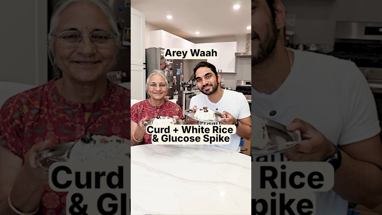 Is curd rice better than white rice dal and glucose spike?
