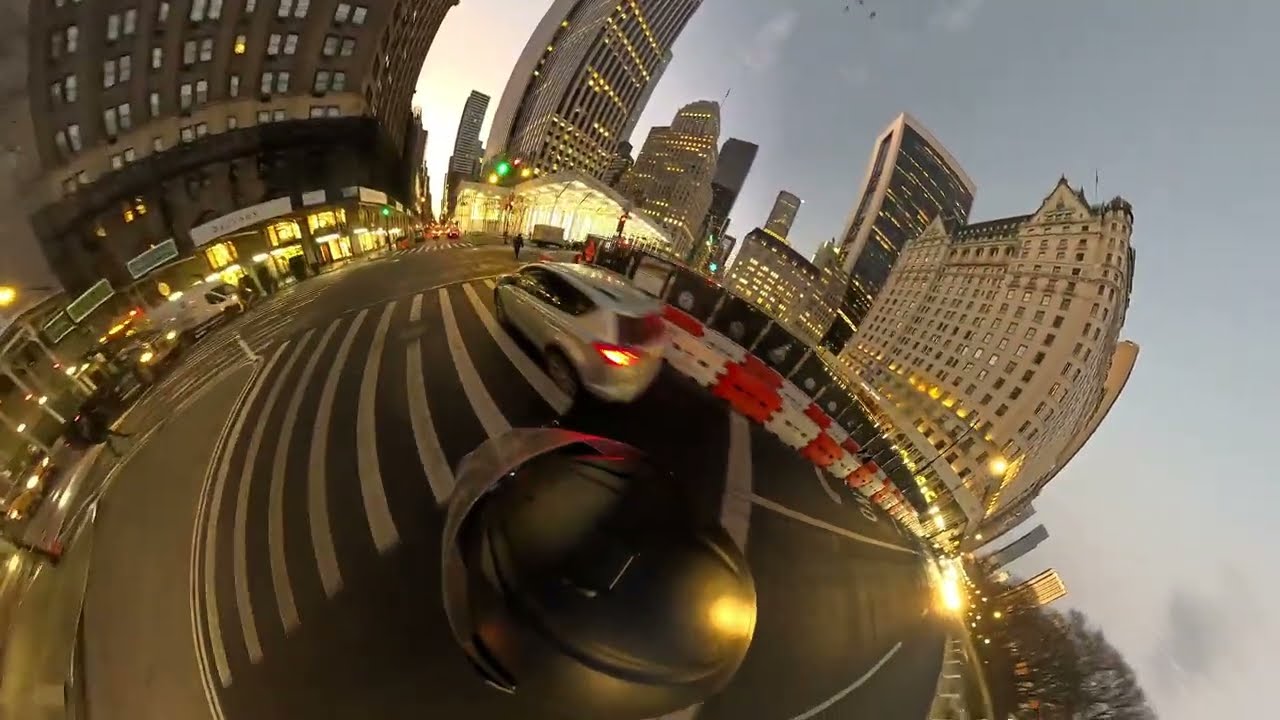 Peaceful Morning Ride Through New York City ASMR