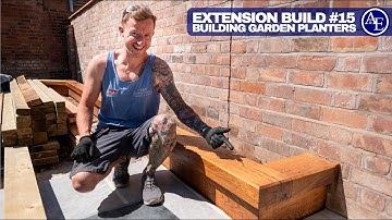 HOW TO BUILD GARDEN PLANTERS | Extension Build #15 | Build with A&E
