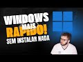 Como Deixar o WINDOWS Muito Mais Rápido SEM Instalar Nada!