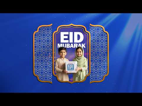 Eid Mubarak 2026 | Thank You for Your Generosity in Ramadan