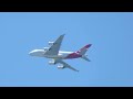 Qantas A380 Filmed From Far Away