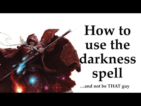 The Darkness Spell: D&D 5e Analysis