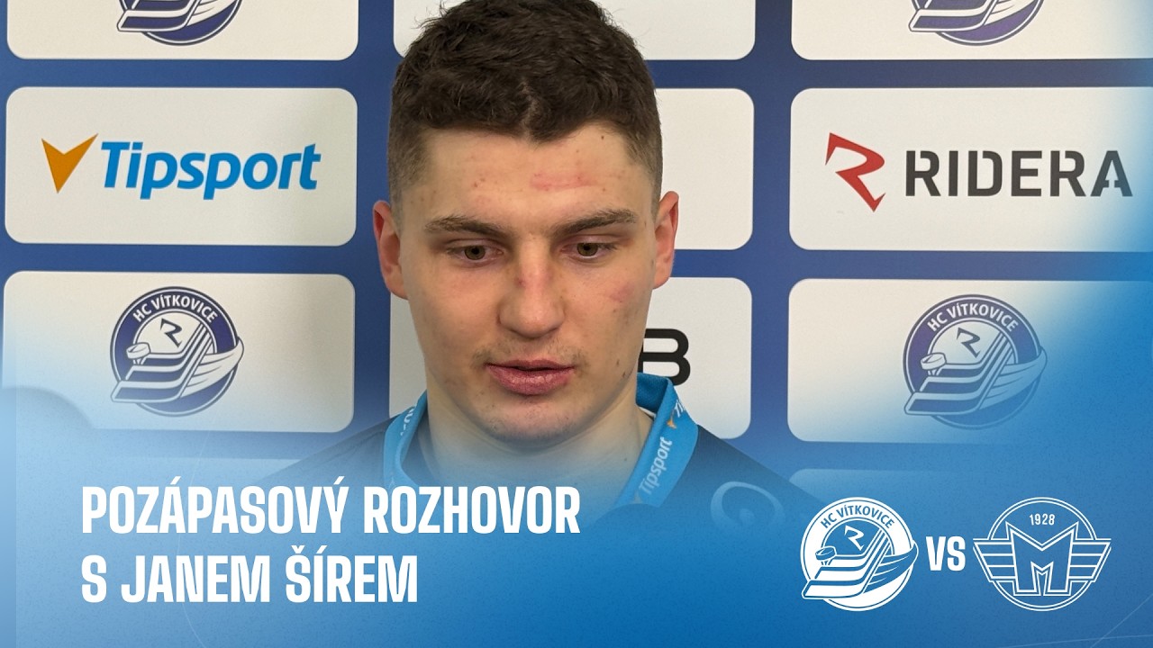 OHLAS | Jana Šíra po 49. kole TELH - HC VÍTKOVICE RIDERA - Banes Motor České Budějovice 27. 2. 2026