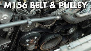 Mercedes M156 V8 6.2L AMG Drivebelt Replacement DIY - Pulley & Serpentine Belt | C63 AMG 507 Edition