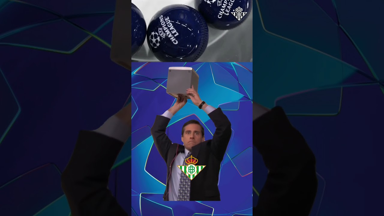 Es día de sorteo de Champions League y estamos así 😎
