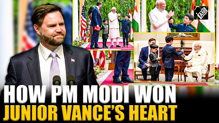 ‘My son wanted to stay in India’ US VP JD Vance reveals how PM Modi’s Warmth won over his children