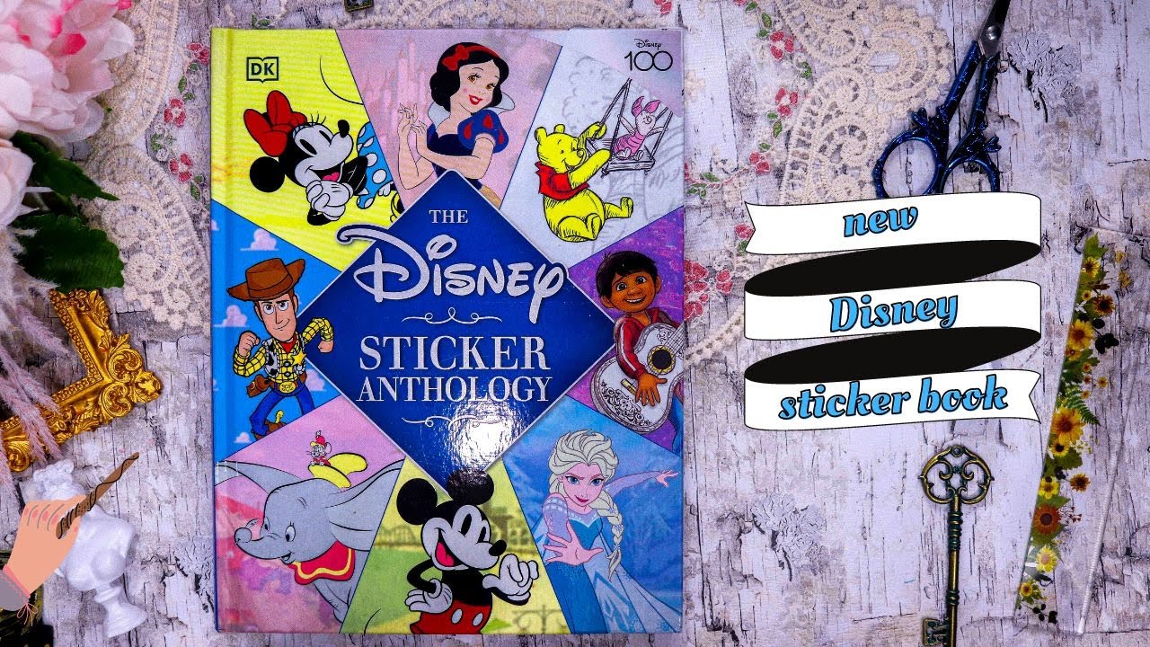 NEW Sticker Book flipthrough: The Disney Sticker Anthology 📖 