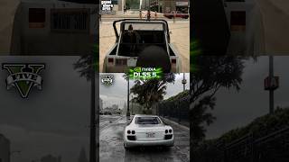 GTA San Andreas Vs GTA 5 DLSS  5 Comparison #shorts