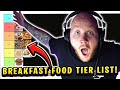 TIMTHETATMAN RANKS BREAKFAST FOODS!