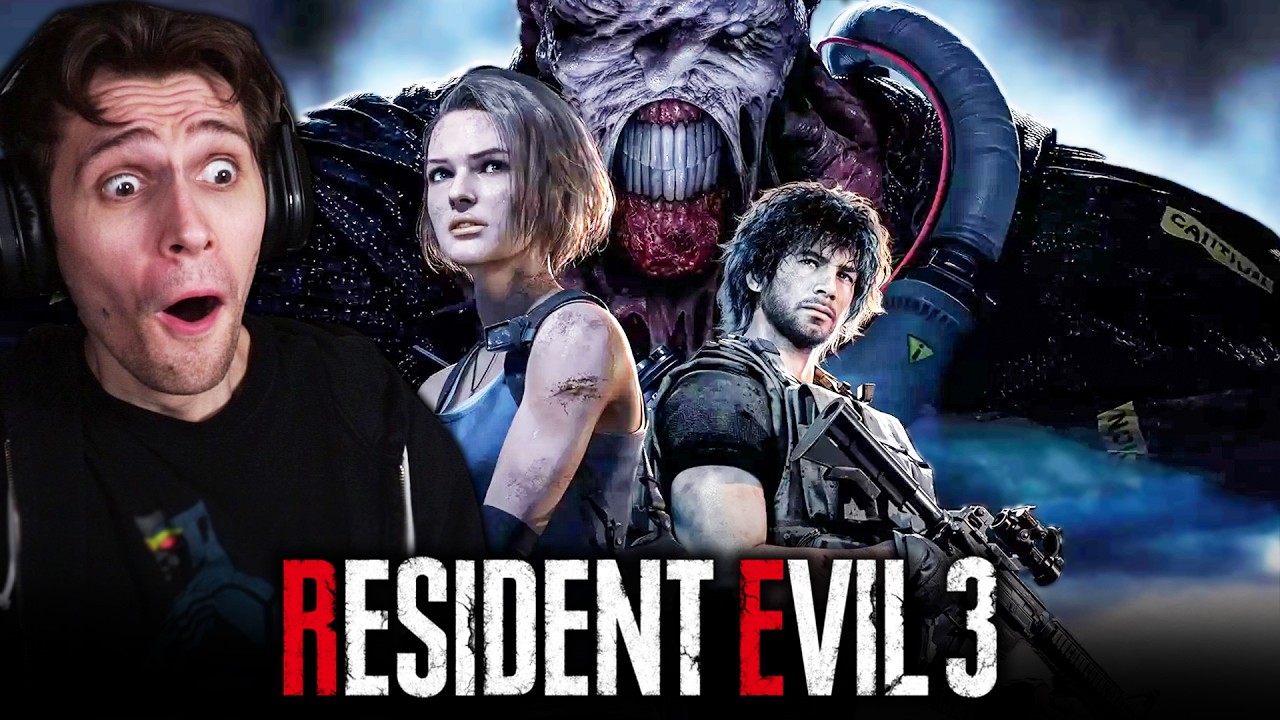 I Played Resident Evil 3 for the FIRST TIME! (FULL GAME) - YouTube
