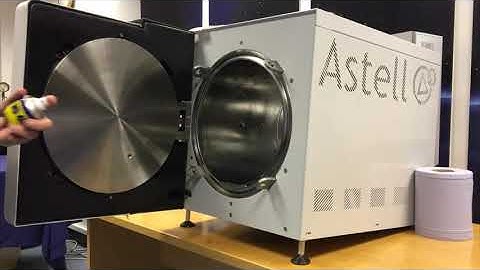 Astell autoclaves from Wolflabs FAQ - Changing a door gasket