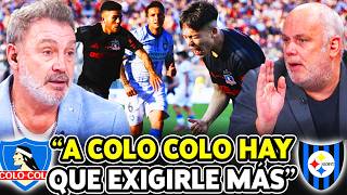 "LOS PARTIDOS DE COLO COLO SON ABURRIDOS" - EL CACIQUE DERROTÓ 1-0 A HUACHIPATO EN COPA DE LA LIGA