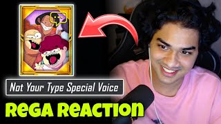 Rega Reaction On Not Your Type Special Voice Pack