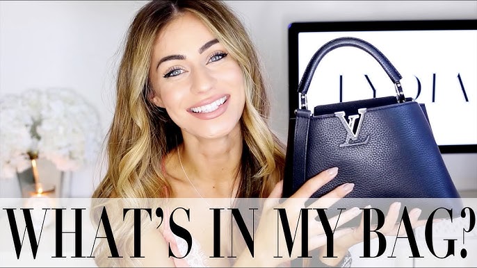 LOUIS VUITTON CAPUCINES BAG REVIEW - Glam & Glitter