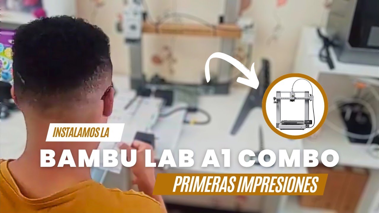 Así instalamos la Bambú Lab A1 | Las primeras impresiones en 3D| ¿Calidad de impresión 100% buena? 