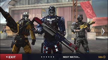 Ranking first in games. Ranked games. - Modern Combat 5