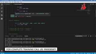 Classes,Interface intro in Typescript in Telugu.