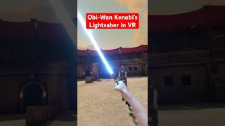 Obiwan Kenobis Lightsaber In Virtual Reality Is Awesome shorts