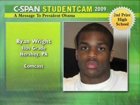 Ryan Wright interview - "The America No One Wants To See" (C-SPAN StudentCam 2009 2nd Prize HS)