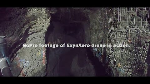 Underground Drone in Nickel and Copper Mine