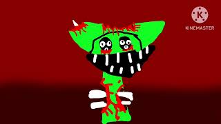 Sprunki Oc Green Emoji Cat Phase 4