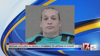 Woman in deadly Harnett County stabbing to appear in court