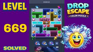 Drop Escape – Level 669 | Walkthrough