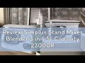 Review Simplus Stand Mixer Blender 3 in 1 5L Capacity 23000RPM 6 Gear Speed 1300W Stainless Steel B