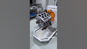 Audi Engine Assembly Process. #short #shorts