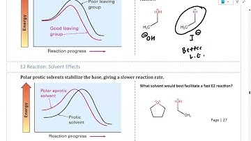 CHEM 112 Ch. 9 Lecture Part 2 : Elimination Reactions