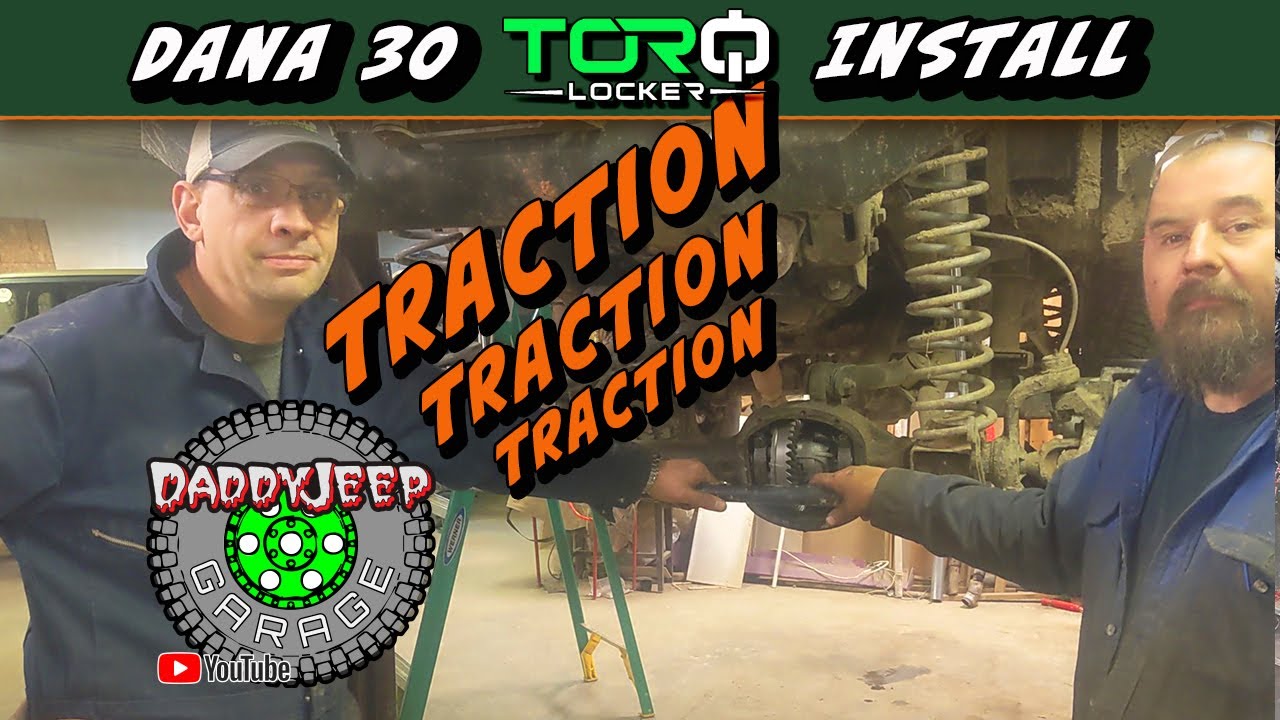 Jeep TJ Dana 30 Torq locker Install Lunchbox Traction Made in USA