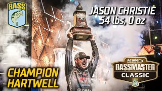 Celebrity Jason Christie wins the 2022 Bassmaster Classic at Lake Hartwell Profile